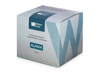 Стальная кружка с двойными стенками Alaska