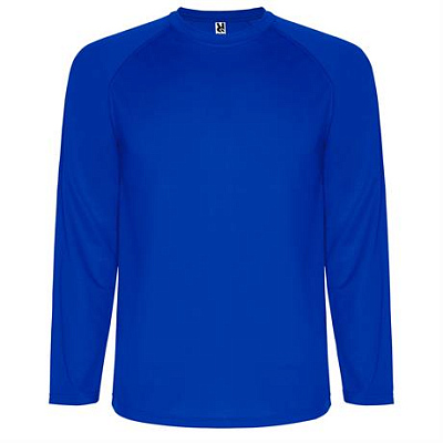 Спортивная футболка MONTECARLO L/S мужская, КОРОЛЕВСКИЙ СИНИЙ 2XL (Королевский синий)
