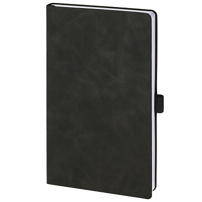 Ежедневник Nubuck Touch, недатированный, черный (Чёрный)