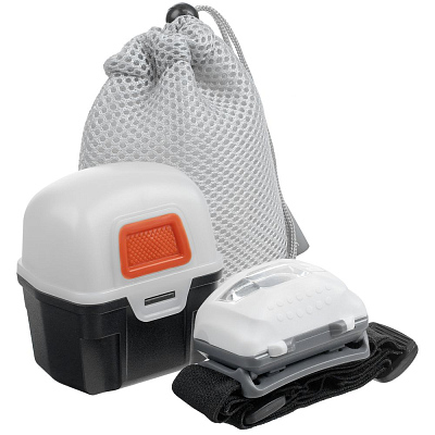 Многофункциональный светодиодный фонарь Klar  (Серый)