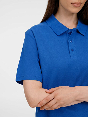 Рубашка поло унисекс Tervise, ярко-синяя