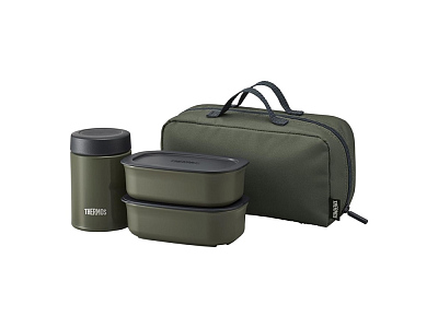 Ланч-набор JEA-801, 800 мл (Хаки)