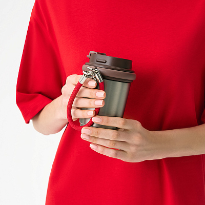 Термокружка вакуумная Сидней (Sydney), серебряная