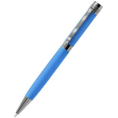 Ручка металлическая Senator, синяя (Синий)