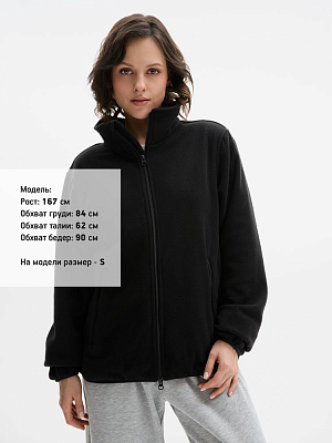 Куртка флисовая унисекс Ben Mac, черная