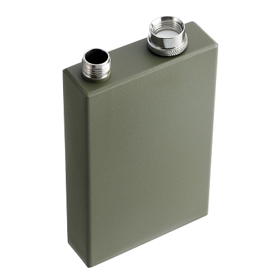 Фляга S.Quire 0,27 л, сталь, зеленая