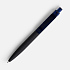 Ручка шариковая Prodir QS01 PRT-T Soft Touch, черная с синим - Фото 3