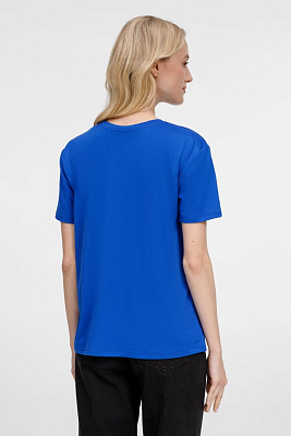 Футболка унисекс Senti, ярко-синяя