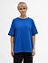 Футболка унисекс оверсайз T2, синяя - Фото 5