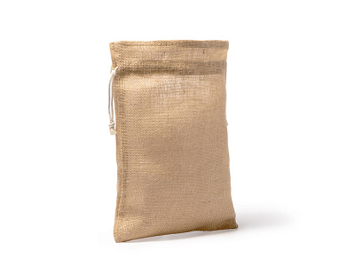 Мешочек PARMA из натурального джута (Бежевый) Мешочек PARMA из натурального джута (Бежевый)