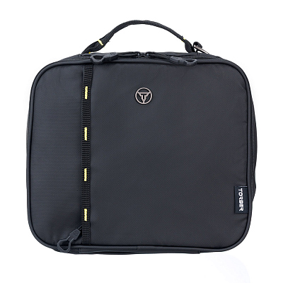 Термосумка для ланча TORBER, чёрный, полиэстер, 23 х 9 х 27 см (Черный)