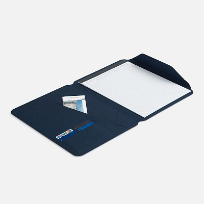 Папка с блокнотом Firmans, синяя