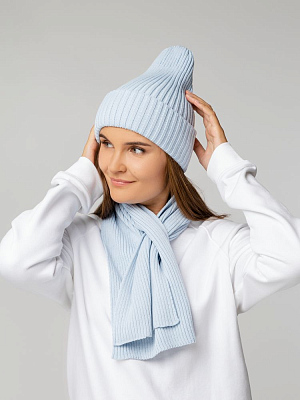 Шапка Yong, светло-голубая