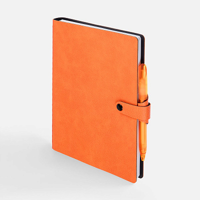 Ежедневник Strep Front на заказ, недатированный, оранжевый