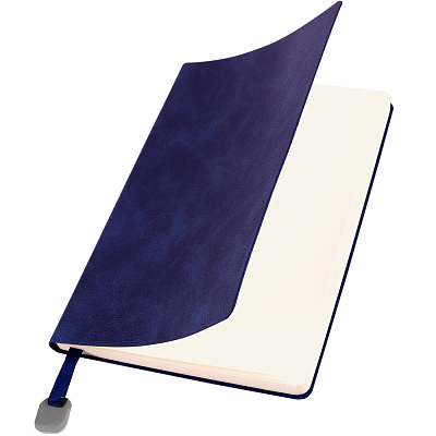 Ежедневник A5 недатированный Farfalla в мягком переплёте  																														 (Синий)