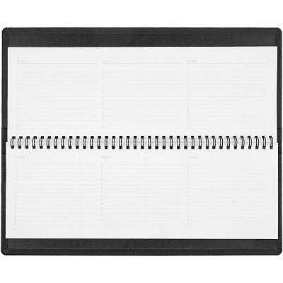 Планинг Grade на заказ, недатированный, черный