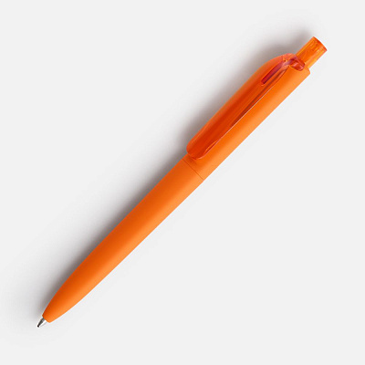 Ручка шариковая Prodir DS8 PRR-T Soft Touch, оранжевая (Оранжевый)