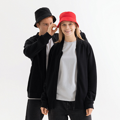 Толстовка на молнии, унисекс Торрес (Torres) черная, размер XXL (Чёрный)