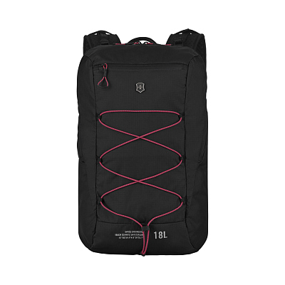 Рюкзак VICTORINOX Altmont Active L.W. Compact Backpack, чёрный, 100% нейлон, 28x17x44 см, 18 л