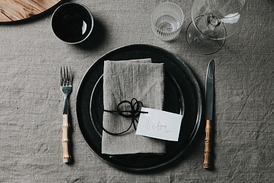 Набор плоских тарелок VINGA Nomimono, d20 см, 2 шт.