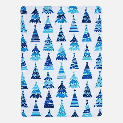 Флисовый плед Imaginario  (Синий)