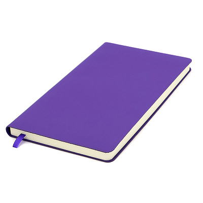 Блокнот A5 Molto в мягком переплёте  (Фиолетовый)