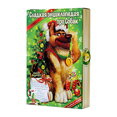 БАУЛ НОВОГОДНЯЯ ЭНЦИКЛОПЕДИЯ 1500 г  (391) (Мультиколор)