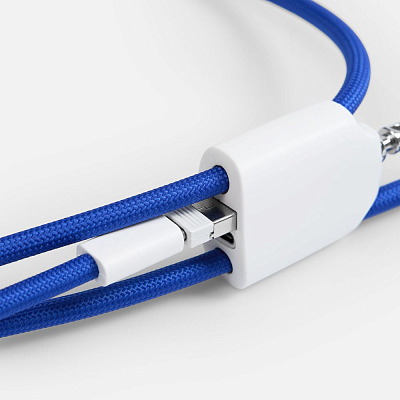Кабель-ланьярд energyFlex Pro, синий