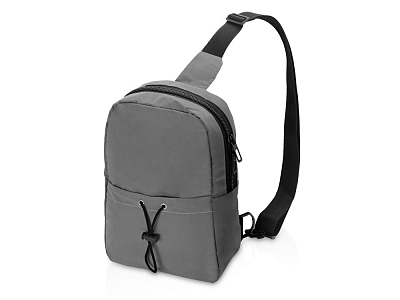 Светоотражающая сумка на одно плечо Neo Reflector (Серый светоотражающий)