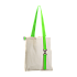 Шоппер Superbag (неокрашенный с салатовым) - Фото 3