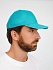 Бейсболка Buffalo, бирюзовая с белым - Фото 7