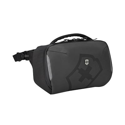 Рюкзак с одним плечевым ремнём VICTORINOX Touring 2.0, черный, полиэстер 600D, 30x11x17 см, 8 л