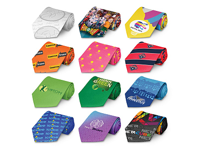 Галстук с возможностью полноцветной печати Галстук с возможностью полноцветной печати