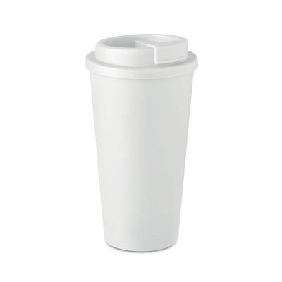 Термостакан двустенчатый (Белый)