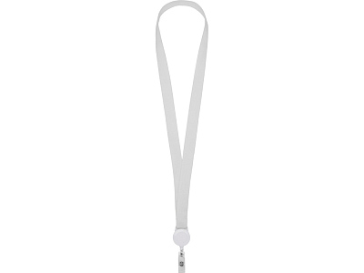 Ланьярд с ретрактором (Белый)