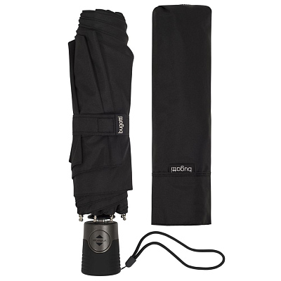 Складной зонт Take It Duo, черный