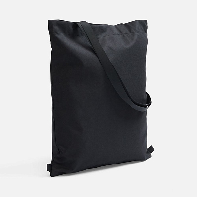 Шопер B3, черный с черными ручками (Чёрный)