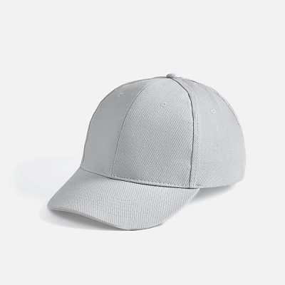 Бейсболка Buffalo, серая (Серый)