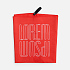 Полотенце спортивное Snaab, красное - Фото 18