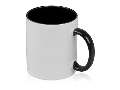 Кружка Sublime Color для сублимации (Белый/черный)