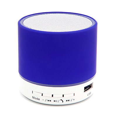 Беспроводная Bluetooth колонка Attilan (BLTS01), синяя (Синий.)