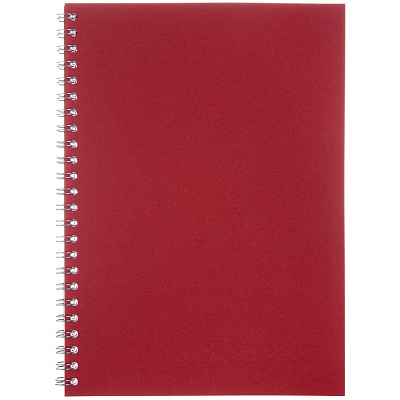 Блокнот Salvador в клетку  (Красный)