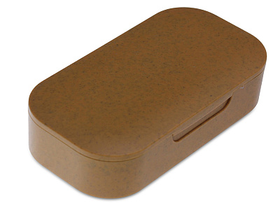 Коробка для флешки с магнитной крышкой (Коричневый)