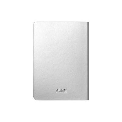Ежедневник Спарк мини (Spark mini) A6 недатированный, серебряный