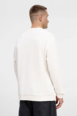 Свитшот унисекс Sinkopa, молочно-белый