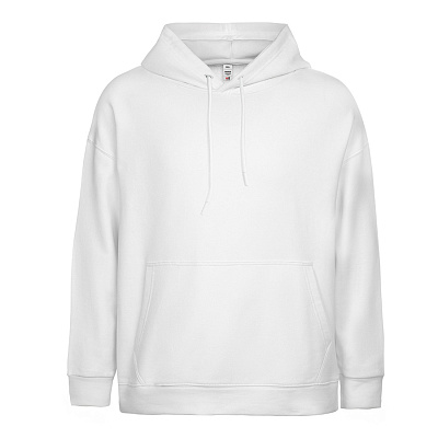 Толстовка унисекс оверсайз MOHITO 280 (Белый)