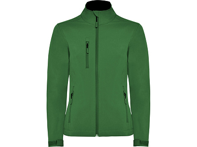 Куртка софтшелл Nebraska женская (Бутылочный зеленый)