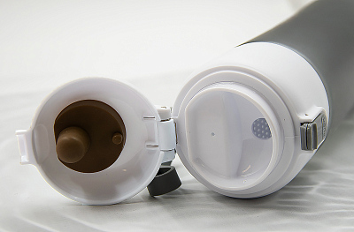 Бутылка для воды AqualityMate (серый)