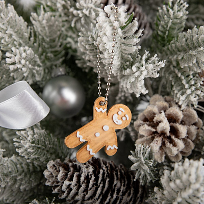 Мини-подвеска «Пряник», 3D-печать на заказ, человечек