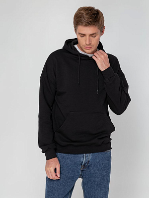 Худи унисекс Hand Some, черное (Чёрный)